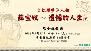 红楼梦人物 – 薛宝钗(下)